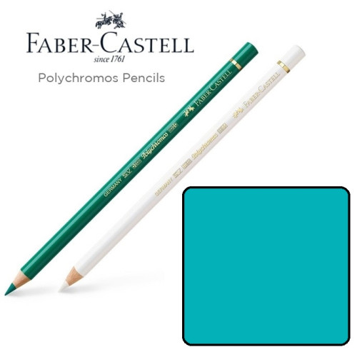 Олівець кольоровий Polychromos Faber-Castell 156 кобальтова зелень 110156