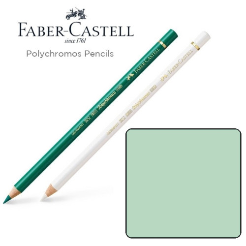 Олівець кольоровий Faber-Castell POLYCHROMOS колір світло-бірюзова зелень №162 (Light Phthalo Green), 110162