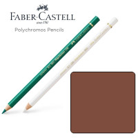 Карандаш цветной Polychromos Faber-Castell 176 коричневый Ван-Дейк 110176