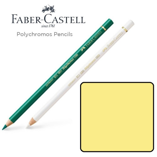Олівець кольоровий Faber-Castell POLYCHROMOS колір темно-неаполітанська жовтизна №184 (Dark Naples Ochre), 110184