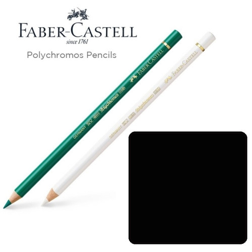 Карандаш цветной Faber-Castell POLYCHROMOS черный №199 (Black), 110199