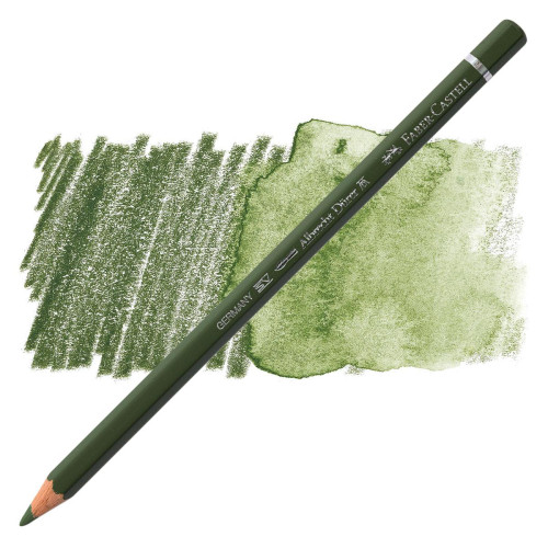 Олівець акварельний Faber-Castell Albrecht Durer хромова матова зелень (Chrome Green Opaque) №174