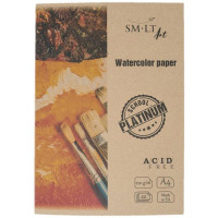 Папка для акварелі Platinum А4 220 г/м2 20 л SMILTAINIS