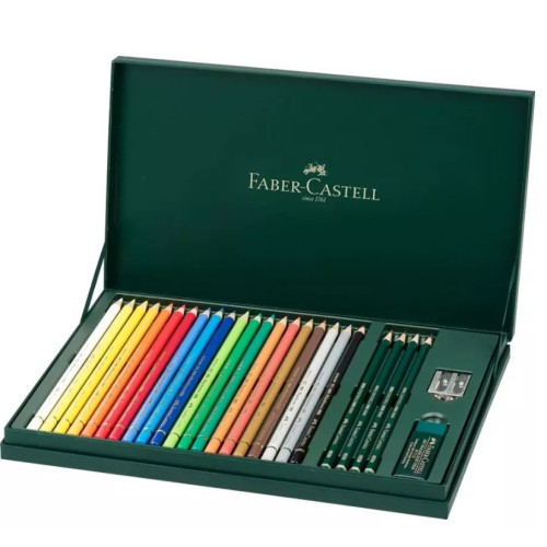 Карандаши цветные Faber-Castell Polychromos 20 цветов 210051