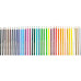Олівці кольорові Faber-Castell 36 кольорів Замок + 3 двокольорові олівці + 1 чорнографітний + точилка, 110336