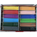 Потовщені олівці кольорові Faber-Castell jumbo Grip 144 шт. у метал. валізці (12 кол. по 12 штук), 201684