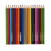 Олівці кольорові потовщені Faber-Castell jumbo 20 кольорів тригранні + точила, 116520