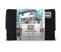 Набор маркеров SketchMarker Пленэр, 24 шт, SM-24OUTD