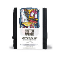Маркери SketchMarker набір 12 шт Universal, Універсальний, SM-12UNI