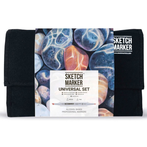 Маркеры SketchMarker набор 24 шт Universal, УниверсальныйSM-24UNI