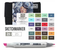 Маркеры SketchMarker набор 24 шт Universal, УниверсальныйSM-24UNI