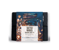 Маркеры SketchMarker набор 36 шт Basic 4 Базовые цвета 4, SM-36BAS4