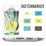 Маркеры SketchMarker набор 6 шт, Basic 4 Базовые цвета 4, SM-6BAS4