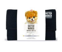 Маркеры SketchMarker набор 24 шт Basic 5 Базовые цвета 5 SM-24BAS5
