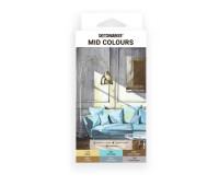 Маркеры SketchMarker набор 6 шт, Mid colours, Средние тона SM-6MID