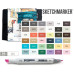 Маркеры SketchMarker набор 36 шт Outdoor, Пленэр SM-36OUTD