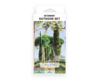 Маркеры SketchMarker набор 6 шт, Outdoor, Пленэр SM-6OUTD