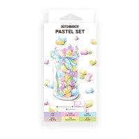 Маркеры SketchMarker набор 6 шт, Pastel, Пастельные тона SM-6PAST