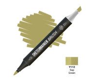 Маркер Sketchmarker Y112 Sap Green (Зелёная краска из крушины) SM-Y112