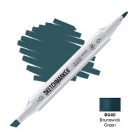 Маркер SketchMarker BG40 Брауншвейгський зелений SM-BG40 Маркер SketchMarker BG40 Брауншвейгський зелений SM-BG40