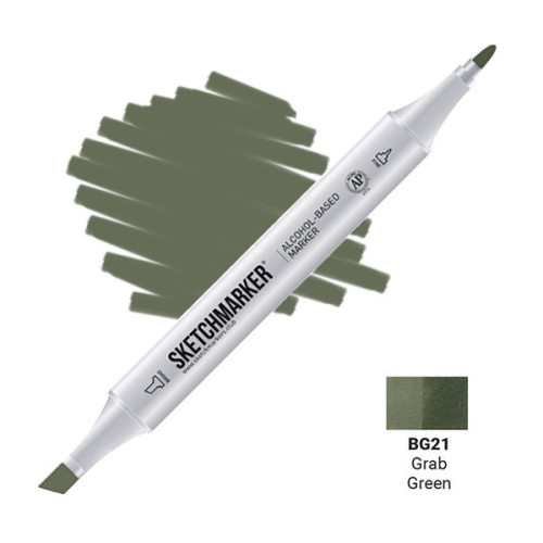 Маркер SketchMarker BG21 Зеленый грейфер SM-BG21