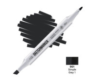 Маркер SketchMarker SG1 Простой серый 1 SM-SG1