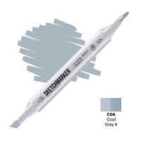 Маркер SketchMarker CG6 Прохладный серый 6 SM-CG6