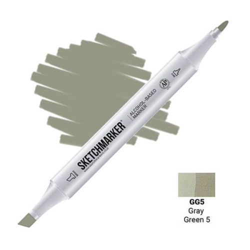 Маркер SketchMarker GG5 Серо-зеленый 5 SM-GG5
