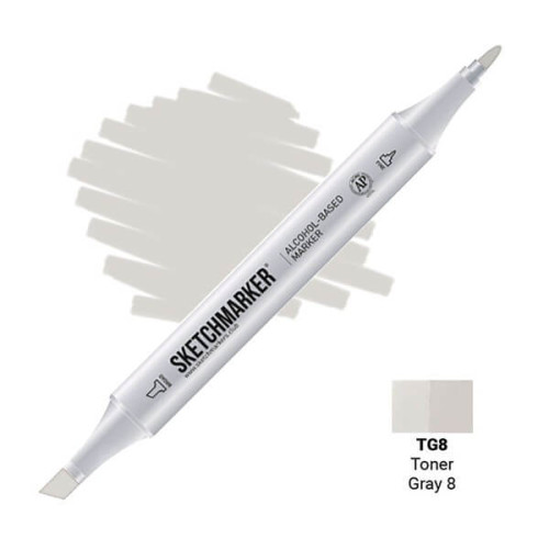 Маркер SketchMarker TG8 Тонированный серый 8 SM-TG8