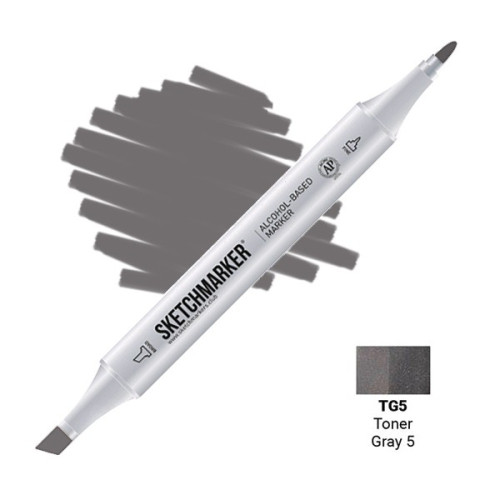 Маркер SketchMarker TG5 Тонированный серый 5 SM-TG5