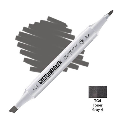 Маркер SketchMarker TG4 Тонированный серый 4 SM-TG4