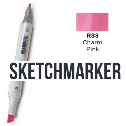 Маркер Sketchmarker R33 Charm Pink (Очаравательный розовый) SM-R33
