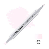 Маркер Sketchmarker R35 Silver Pink (Серебристо розовый) SM-R35