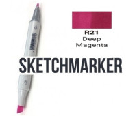 Маркер Sketchmarker R21 Deep Magenta (Глубокий Пурпурный) SM-R21