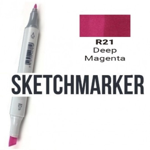 Маркер Sketchmarker R21 Deep Magenta (Глубокий Пурпурный) SM-R21