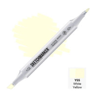 Маркер Sketchmarker Y55 White Yellow (Бело-жёлтый) SM-Y55