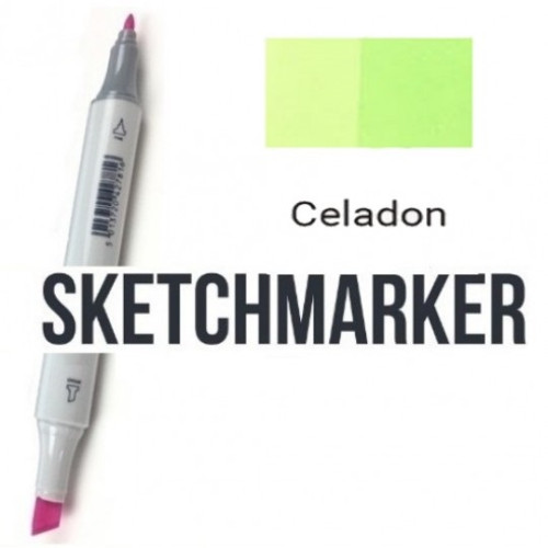 Маркер Sketchmarker G73 Celadon (Светлый серо-зелёный) SM-G73