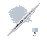 Маркер Sketchmarker CG7 Cool Gray 7 (Прохолодний сірий 7) SM-CG7
