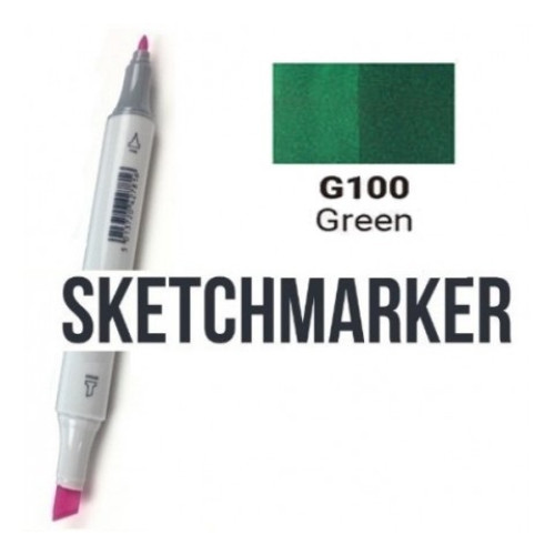 Маркер Sketchmarker G100 Green (Зеленый) SM-G100