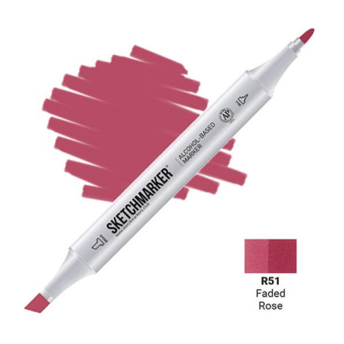 Маркер Sketchmarker R51 Faded rose (Зівяла троянда) SM-R51