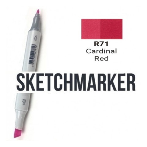Маркер Sketchmarker R71 Cardinal Red (Красный кардинал) SM-R71
