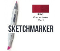 Маркер Sketchmarker R61 Geranium Red (Красная герань) SM-R61