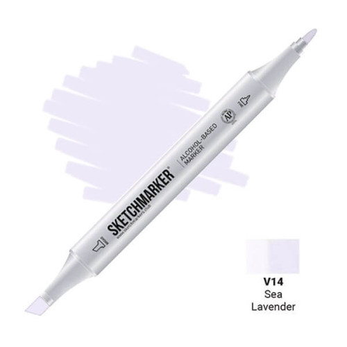 Маркер Sketchmarker V14 Sea Lavender (Сиреневое море) SM-V14