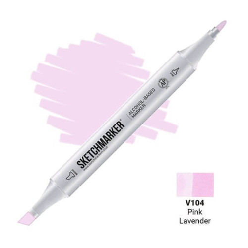 Маркер Sketchmarker V104 Pink Lavender (Розовая лаванда) SM-V104