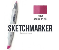 Маркер Sketchmarker R32 Deep Pink (Глибокий Рожевий) SM-R32