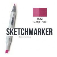 Маркер Sketchmarker R32 Deep Pink (Глибокий Рожевий) SM-R32