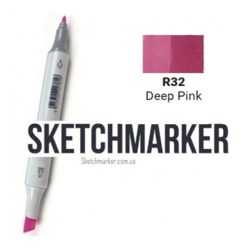 Маркер Sketchmarker R32 Deep Pink (Глубокий Розовый) SM-R32