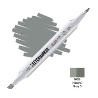Маркер Sketchmarker NG5 Neutral Gray 5 (Нейтральний сірий 5) SM-NG5