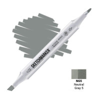 Маркер Sketchmarker NG5 Neutral Gray 5 (Нейтральный серый 5) SM-NG5