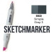 Маркер Sketchmarker SG3 Simple Gray 3 (Простой серый 3) SM-SG3